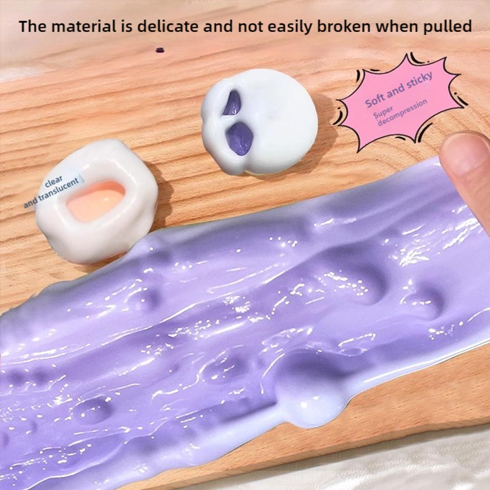 Vacuum Glutinous Rice Ball Slow Rebound Toys Unique Stress Toy Relief H5S3