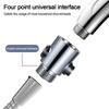 Plastic Shower Head Arm Diverter Flow Limiter Water Flow Regulator Water Stop Valve  Bathroom Parts