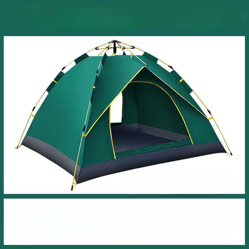 W pełni automatyczny namiot zewnętrzny dla 3-4 osób, odporny na słońce i deszcz sprzęt kempingowy, przenośny i bez konstrukcji