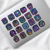 10/30/50PCS Cartoon Neon Happy Animals Sticky PVC Sticker DIY Laptop Luggage Skateboard Decoration Scrapbooking for Kids