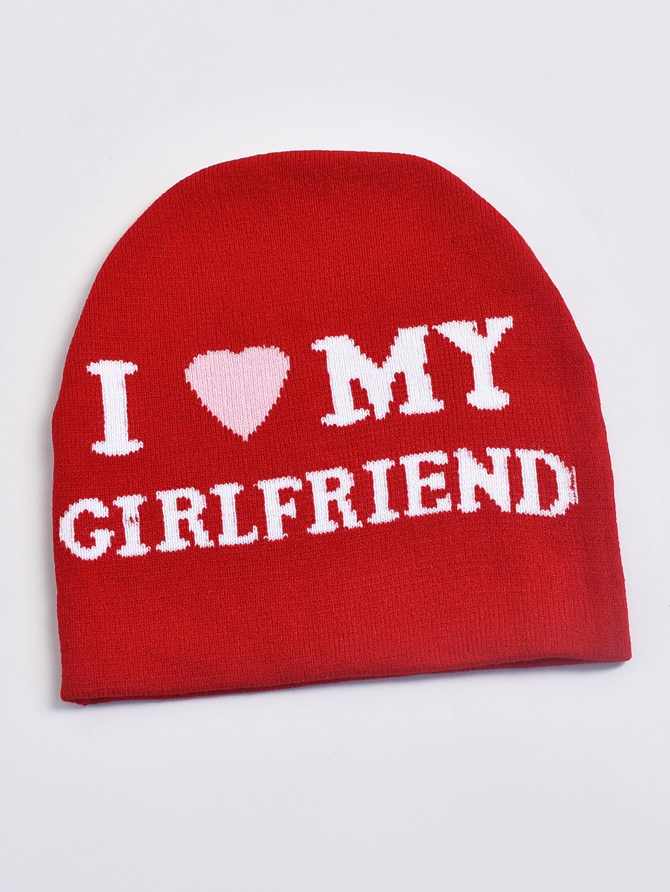 

Knitting Beanies Hat Male Female Y2K Printing Street Skullies Hat Trendy Hundred Take Cold Cap High Quality Durable Construction Practical Daily Use One Size красный