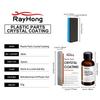 30ml Plastics Parts Crystal Coating Plastics Trim Restorer For Cars Maintenance Agent Car Plastics Restorer Sponge Waterproof
