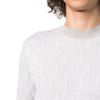 FENDI Shadow-intarsia Knit T-shirt FZY443APJHF0QB9