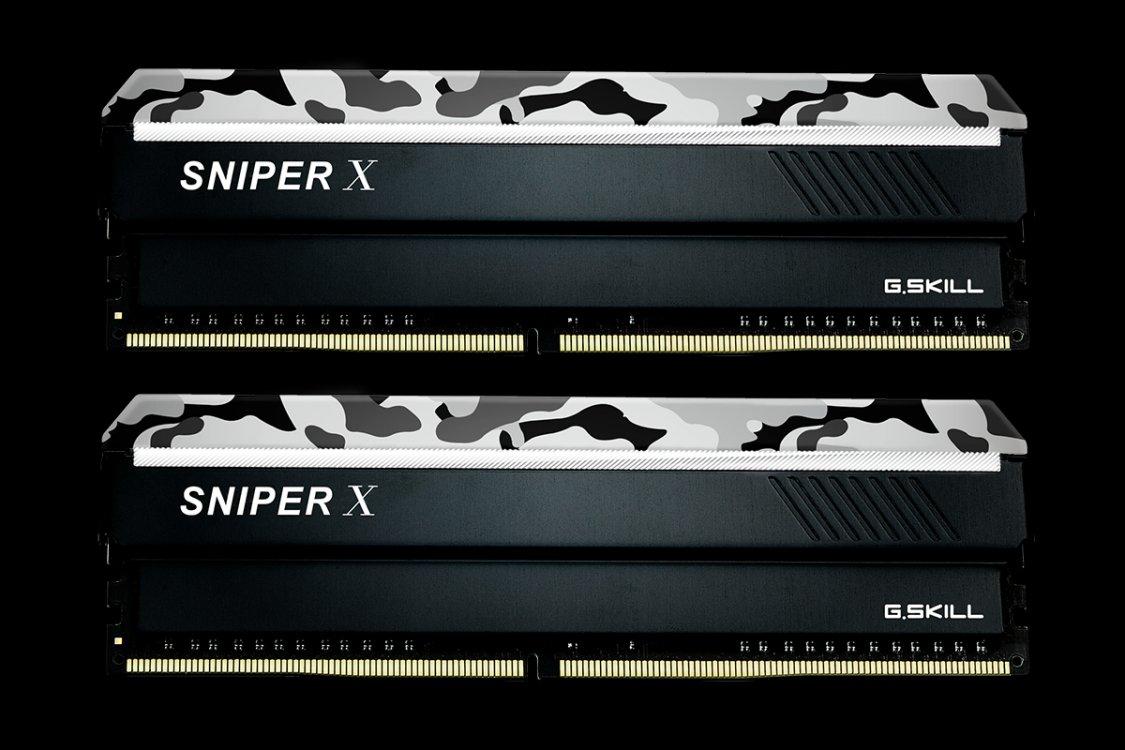 

SniperX G.Skill F4-3200C16D-32GSXWB (DDR4-3200 16GB×2)