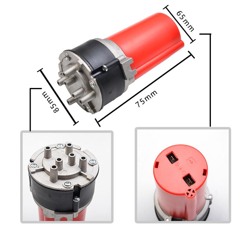 12V 120DB Five Tube Music Air Horn Truck Modified Car Air Horn For Motorcycle Car Boat Truck