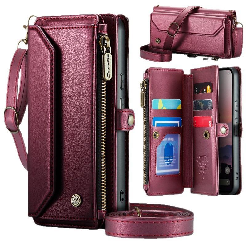Cross-Body Phone Case with Card Slot for Google Pixel 7A/8P/9Pro/10 Pro XL – Shoulder Strap Included