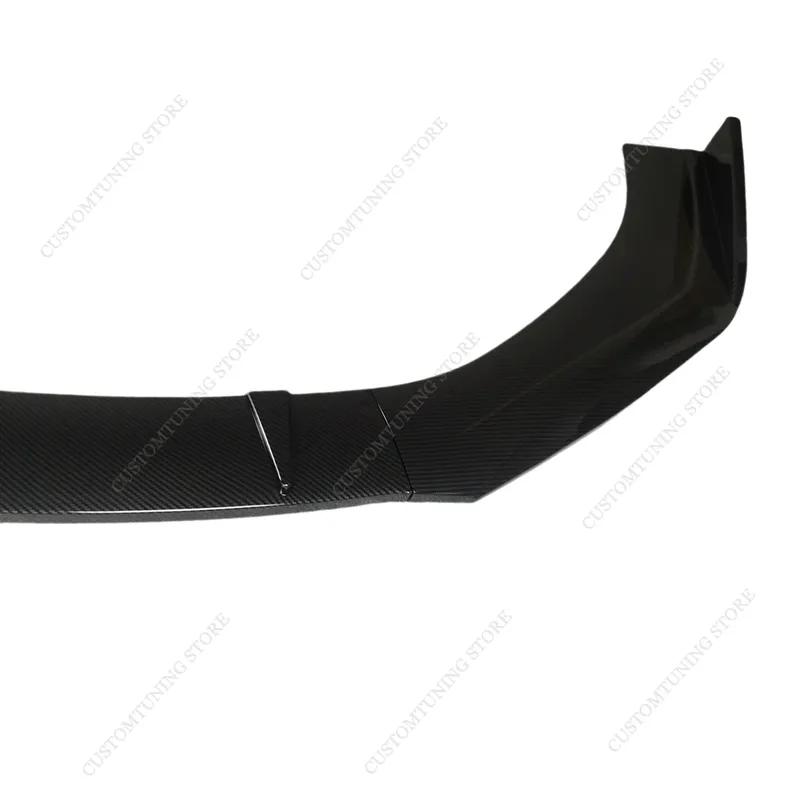 Front Bumper Lip For Jaguar XE S 20d 20t 25t X760 2014-2019 Spoiler Splitter Diffuser Trunk Retrofit Styling Body Kits Tuning