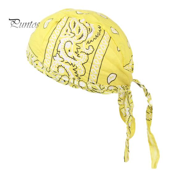 Cotton Men Women Pirates Cycling Cap Bike Headband Hat Bandana Headcloth