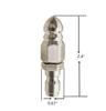 Rafford 1/4"Pipe Rotating Jet Nozzle Professional Pipe Cleaning Nozzle Suitable for Breaking Through Stubborn Blockages In Pipes