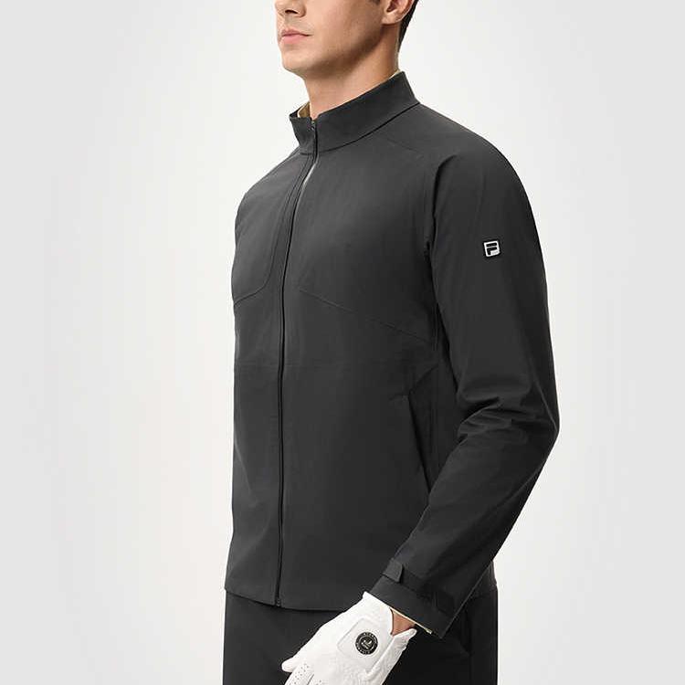 FILA Woven Coat Men's Pitch Black A11M515705FBK