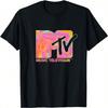 Mademark X MTV - Oficjalne Logo MTV w Stylu Hippie na Imprezę w Latach 70. i 80. Koszulka