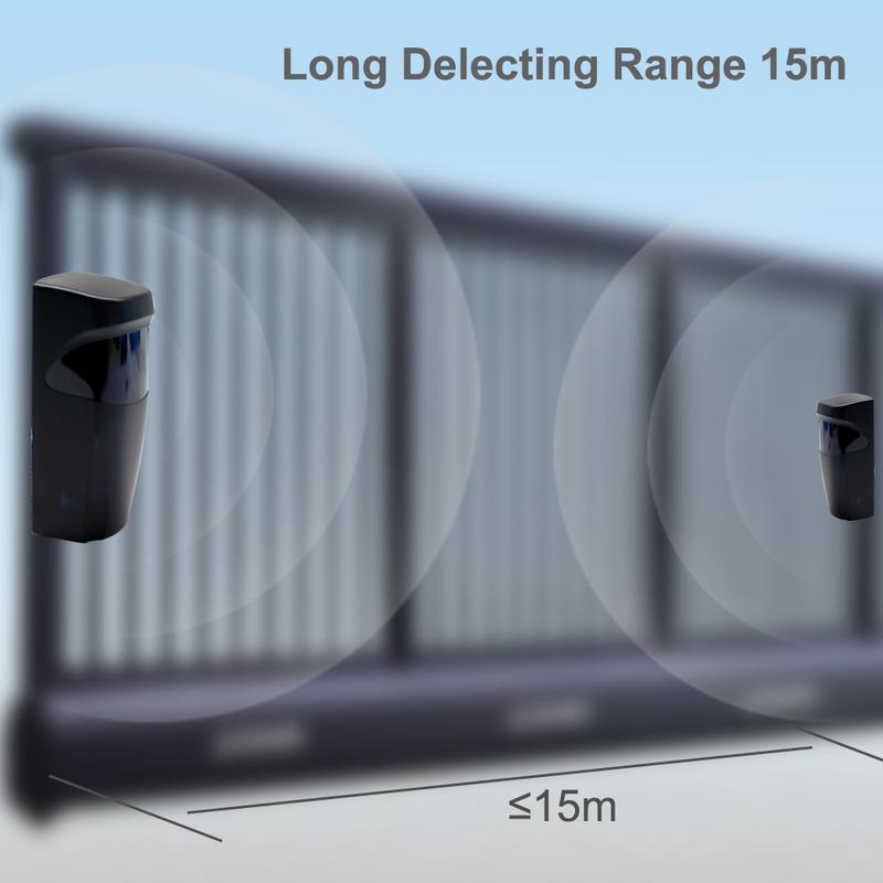 Garage Door Photocell Infrared Sensor Detector Safety Beam Photocell For Gate Automatic Gate Barrier Infrared Beam Sensor