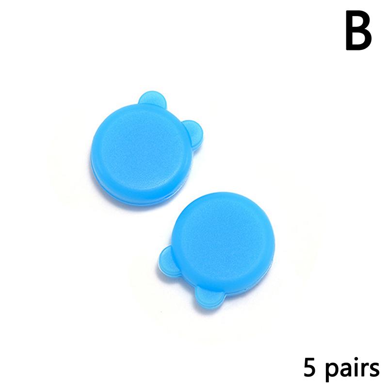 

5 пар силиконовых заушников для очков, милые спортивные заушники для очков, силиконовые противоскользящие насадки для дужек очков, фиксаторы-держатели