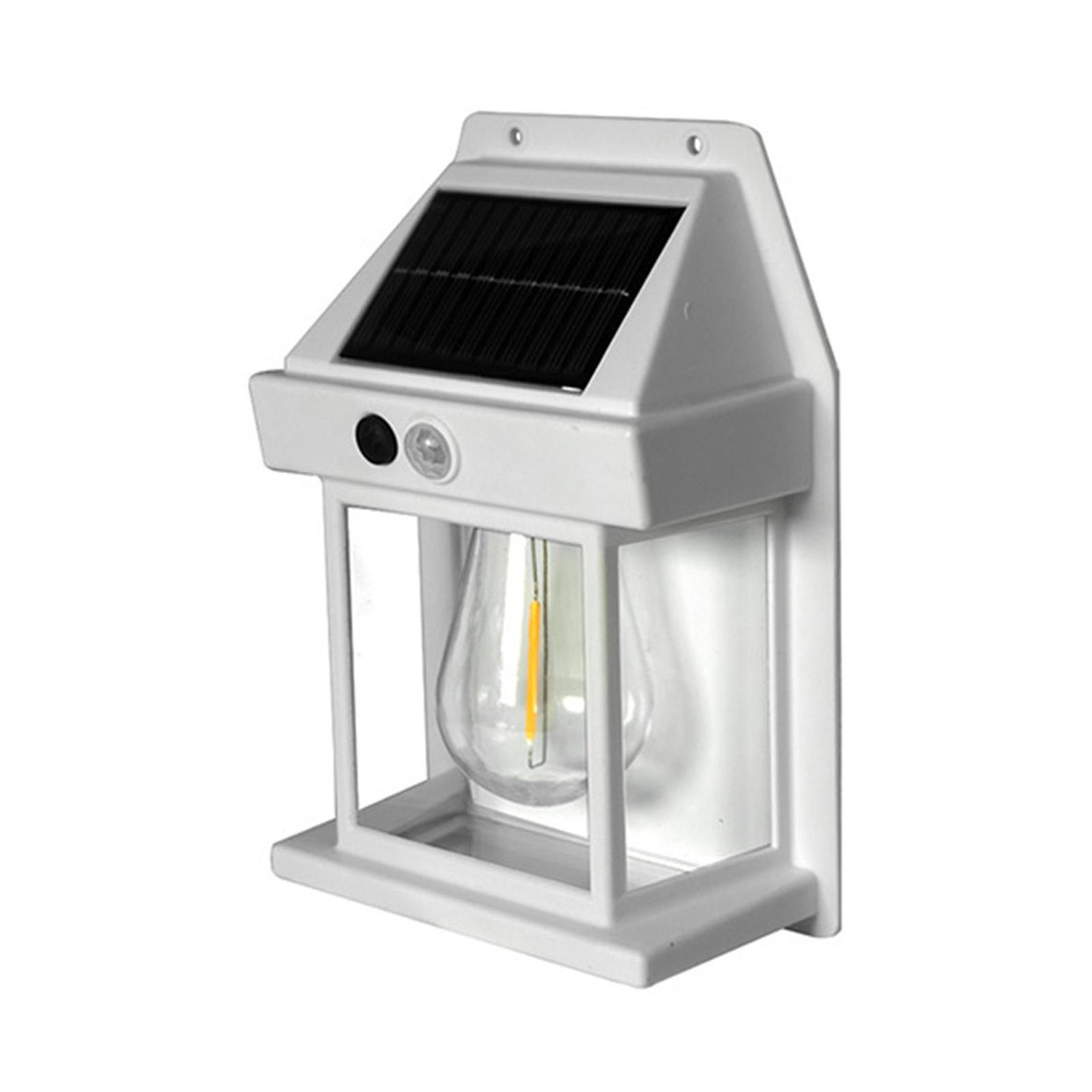 

Солнечный уличный настенный светильник с датчиком человека, три режима, сад, вилла, патио, ночные светильники, аккумулятор 1800 мАч