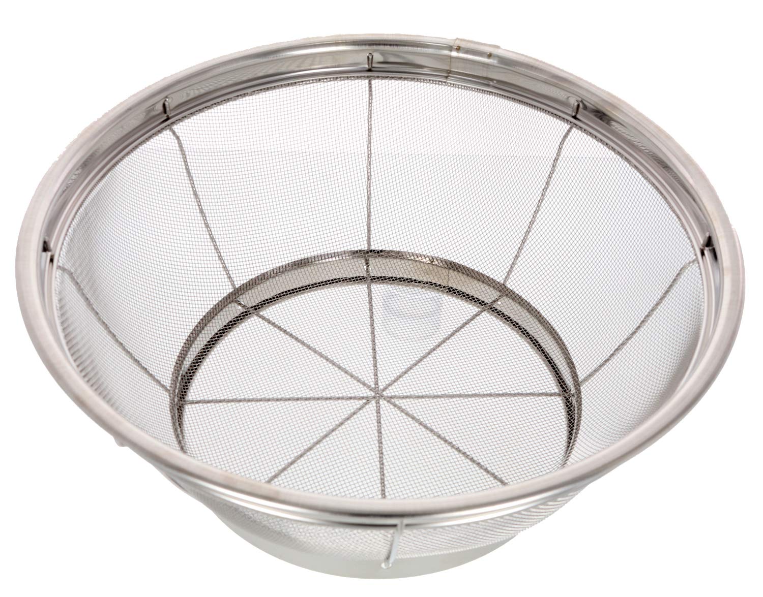 Made in Japan TAKAGI Deep Silver Colander, 35cm,