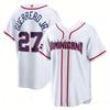 Maglia da Baseball della Nazionale Dominicana Traspirante Asciugatura Rapida Stampa Digitale Trendy Stile Streetwear Maglia Casual per i Tifosi