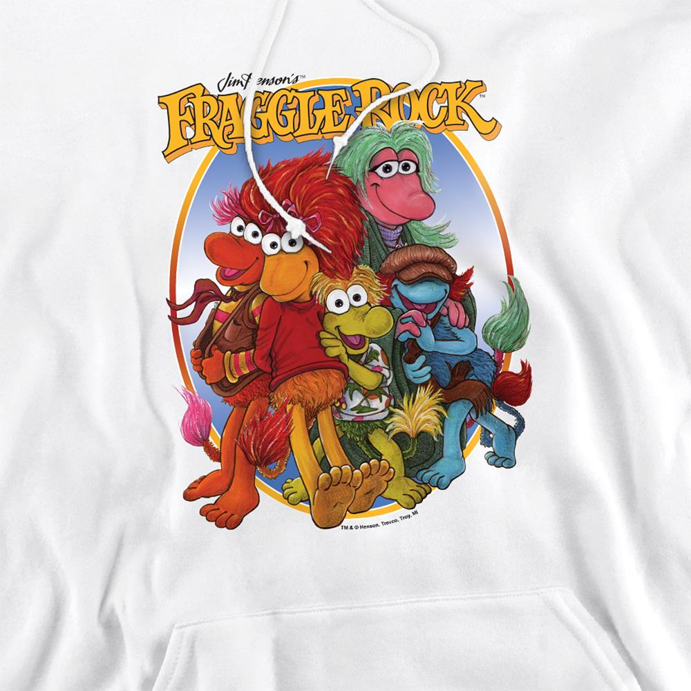 Fraggle Rock Unisex Adult Group Hug Hoodie