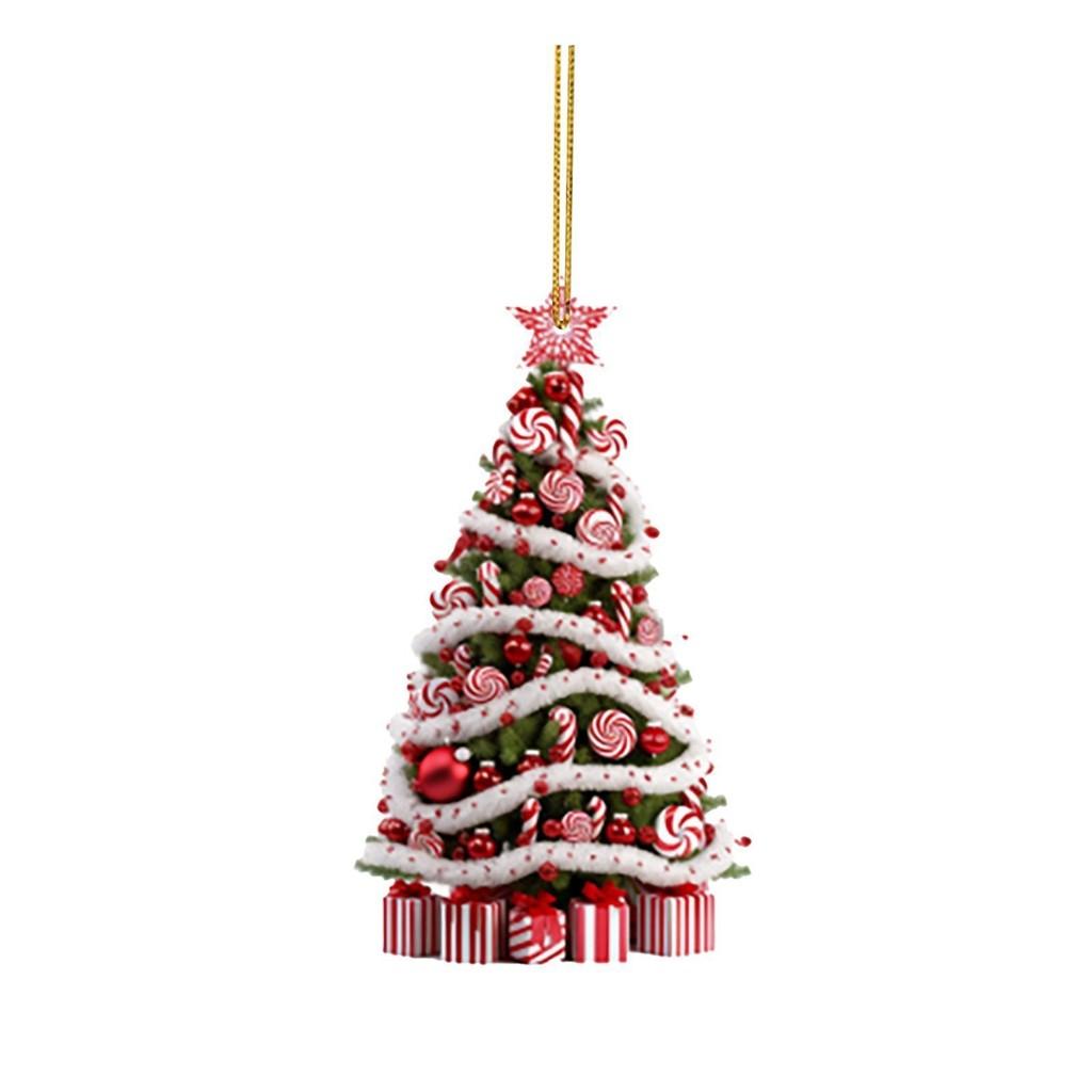 Christmas Acrylic Delightful Tree Decorations For Brightening Up Your Home Vehicle And