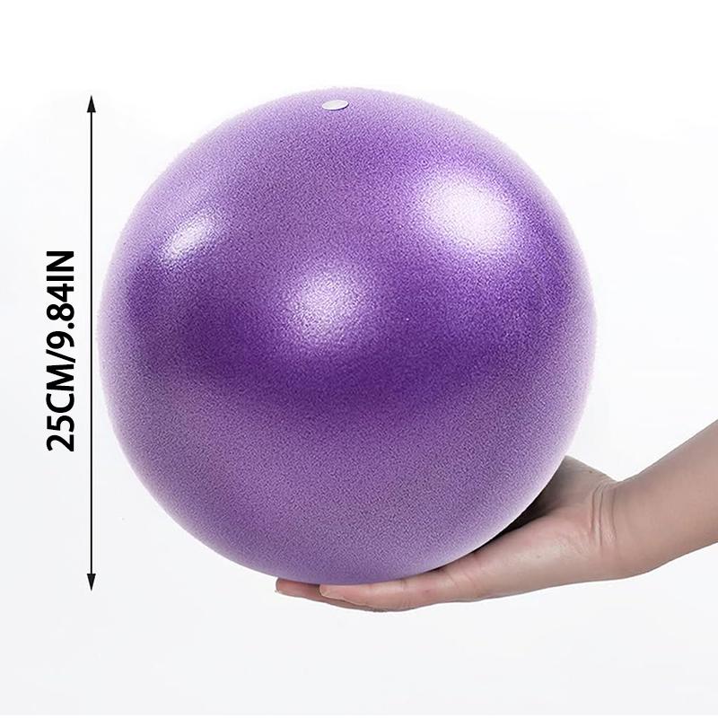 25cm Yoga Ball Exercise Gymnastic Fitness Pilates Ball Balance Exercise Gym Fitness Yoga Ball Indoor Training Yoga Ball Core