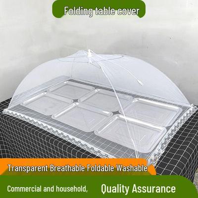 Large Foldable Anti-Fly Mesh Food Cover for Indoor and Outdoor Use