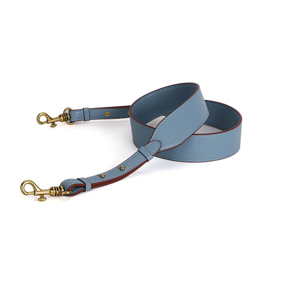 New Fashionable Cowhide Wide Shoulder Strap Universal Adjustable Length Shoulder Messenger Bag Replacement and Transformation Bag Strap Cross-border