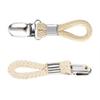 Towel Clip Practical Thick Braided Cotton Rope Hanging Clip Heavy Duty Cloth Hanger Towel Clamp for Kitchen