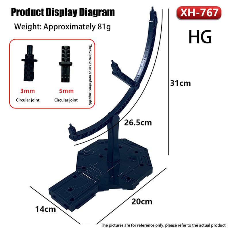

Тройной универсальный кронштейн Базовая модель Подставка для экшена Держатель для сборки для 1/144 Ew Rg Hg Моделирование Хобби Инструменты Сделай сам Поддержка