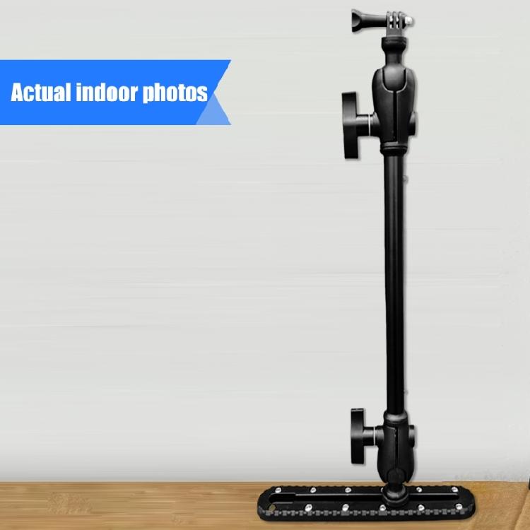 Adjustable Kayaks Camera Mount with Extension Rod Kayaks Rail Track Camera Holder for Water Sport