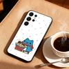 Fluffy-Cat B-Bugcat C-Capoo Phone Case For Samsung S26,S25,S24,S21,S22,S23,S30,Ultra,S20,FE,Lite,10,9,Black Cover