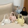 Minimalist Pu Crossbody Bag For Women With Zipper Pockets For Daily Use