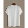 European Size Men's Summer Printed Short Sleeve T-Shirt Top