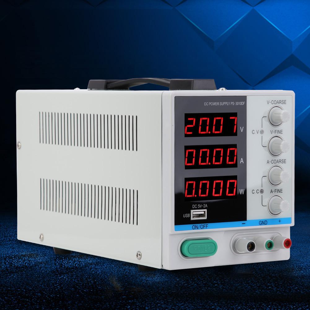 LW 3010DF 4 Digit LED Display Switching Regulated DC Power Supply  10A