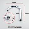Bec de robinet de cuisine en acier inoxydable OEING