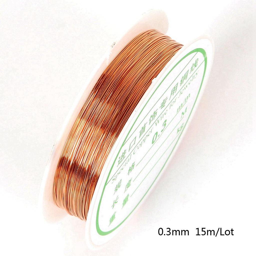 Copper Wire for Shaping, Jewelry, DIY Crafts, Hairpin Accents, and Accessories