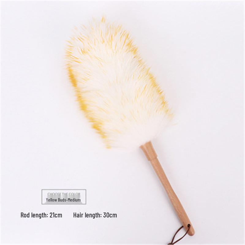 Static Wool Feather Duster for Household and Car Cleaning