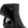 Niedliche CAMY48301 Schwarze Emaille Regenstiefel