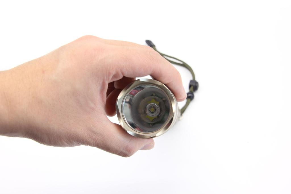CREE L2 LED Diving Torch Flashlight YM-A1-L2 Silver