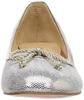 JILL STUART SHOE Women's Ribbon Motif Round Toe Pumps, Size 6357 GD, Size 23.0 cm, E