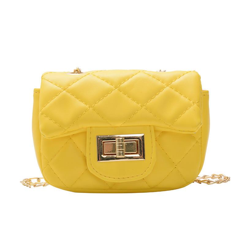 Childrens Fashion Girls Princess Crossbody Bag With Pu Leather And Chain Accessory For Daily Use