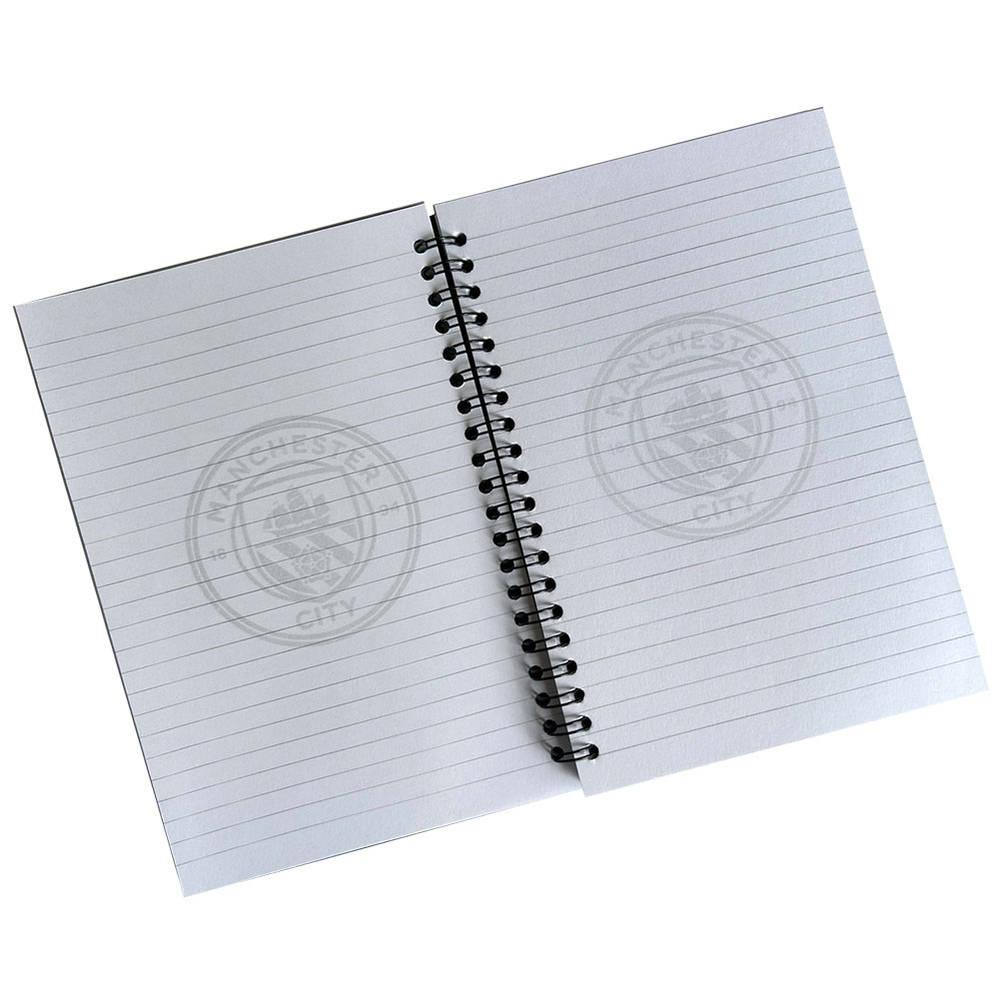 Manchester City FC Cut Out A5 Notebook