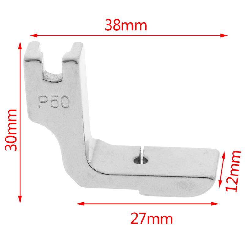 1PC Portable Fittings Pleated Flat Wrinkled Presser Foot P50 Foot Universal Industrial Sewing Machine