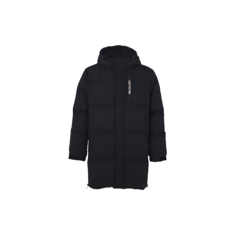 ANTA Down Jackets Men s Black Hooded Thickened Other 152318904-2 S