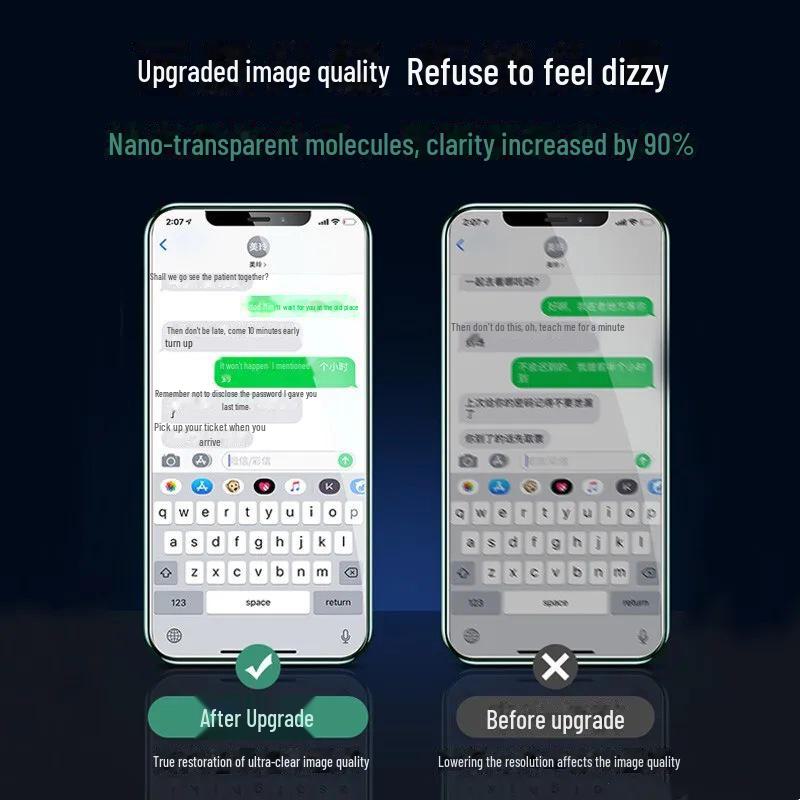 Compatible with Apple 13PROMAX & 15PROMAX Anti-peep Screen Protectors, and Apple XR 11PRO Silk Screen Privacy Films.