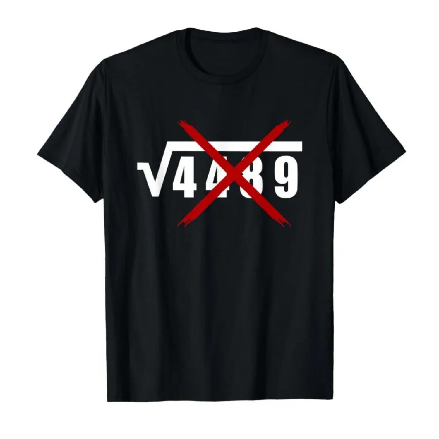 

Camiseta del Profesor de matemáticas I Hate Square root 4489 anti 67 six Seven mee camiseta feina S чёрный