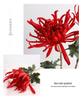 Realistic PU Chrysanthemum Artificial Flower for Wedding and Home Decor