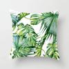 45*45 nordic tropical plam tree green cushion cover decorative pillowcase for sofa car pillow case Home Decoration