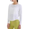 Women's Long Sleeve Quick-Dry Yoga Top - Athletic Fit for Spring & Autumn