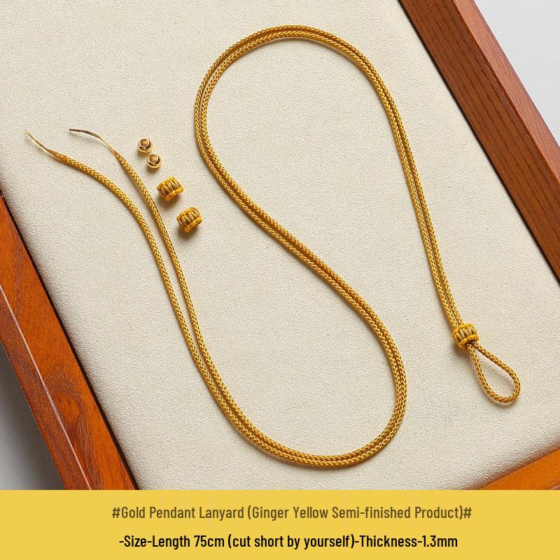 

Плетеный шнурок-подвеска ручной работы для мужчин, женщин и детей - Совместим с компасом Восьми Сокровищ и золотым замком