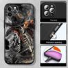 MH66 Grim Reaper Skeleton Skull Phone Shell Case for Redmi Note 8 9 10 11 11S 10C 10X 10A 10T 9A 9C 9T 9S 8T Pro Max Plus Prime