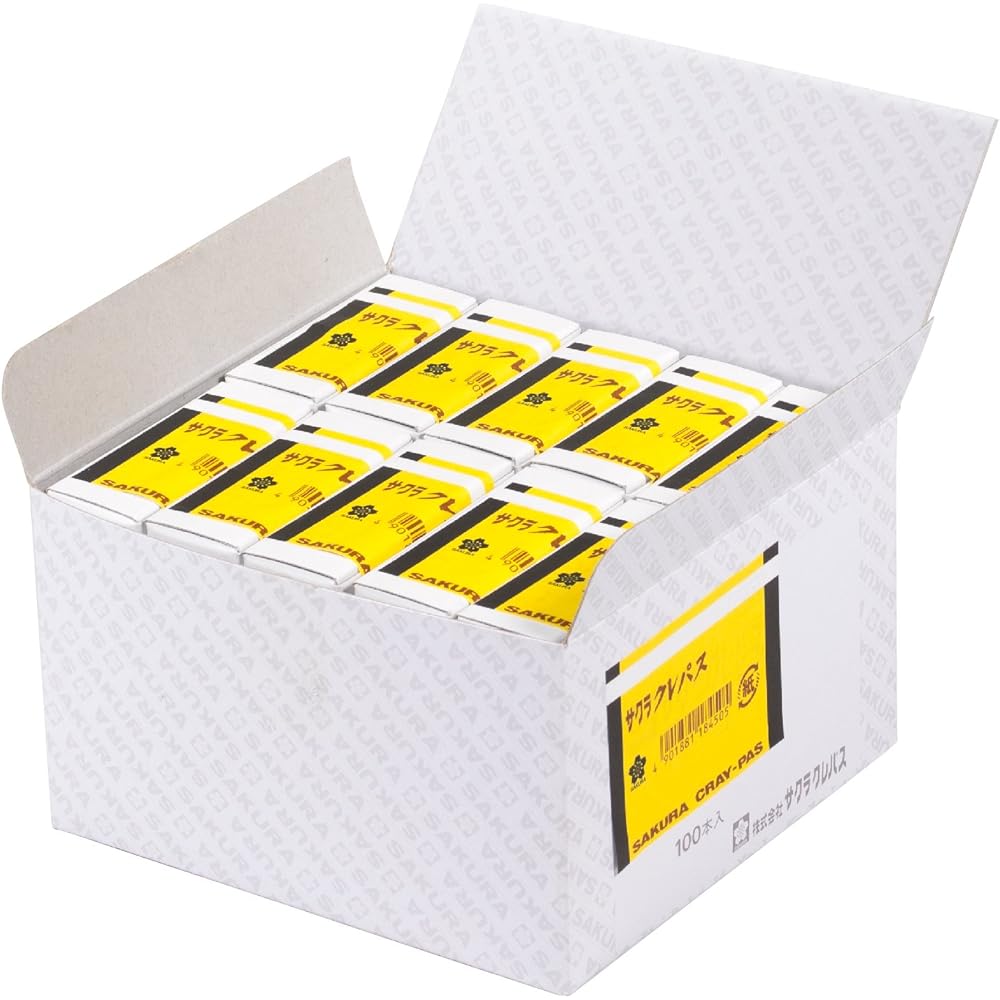 

Sakura Craypas Crayon Single Color Black 100 Pieces Art Supplies